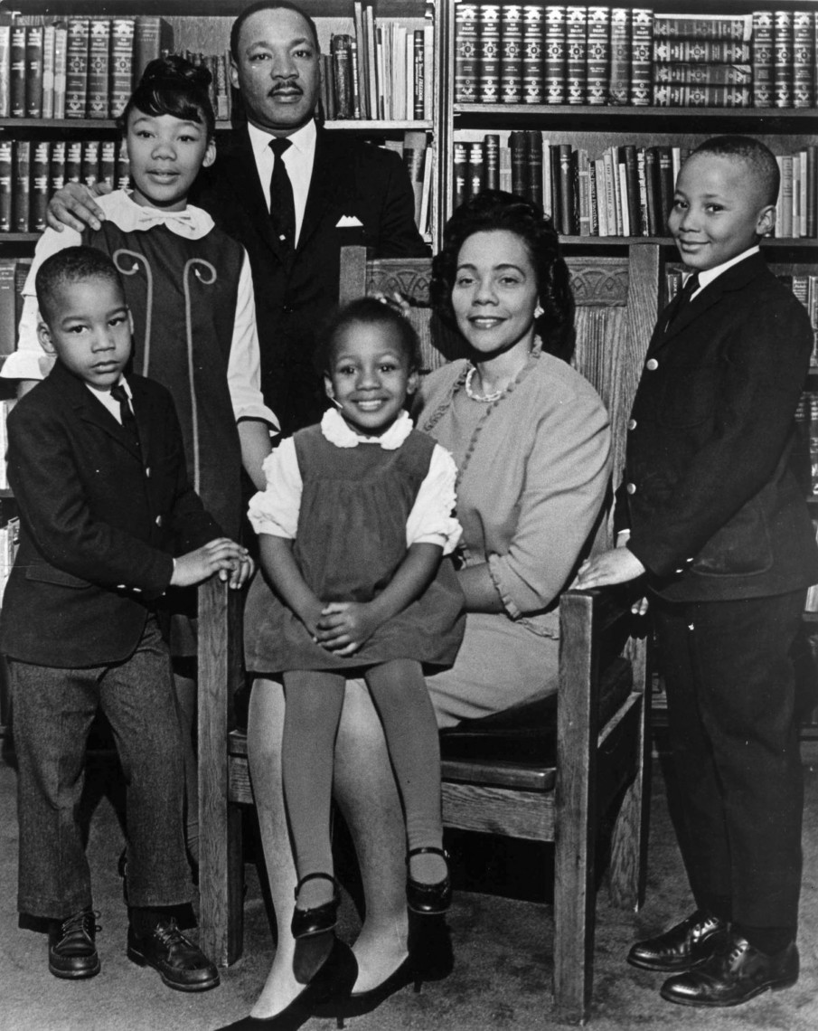 Martin Luther King Jr. & Family