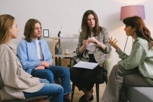 Facilitator building trust through authentic communication. 